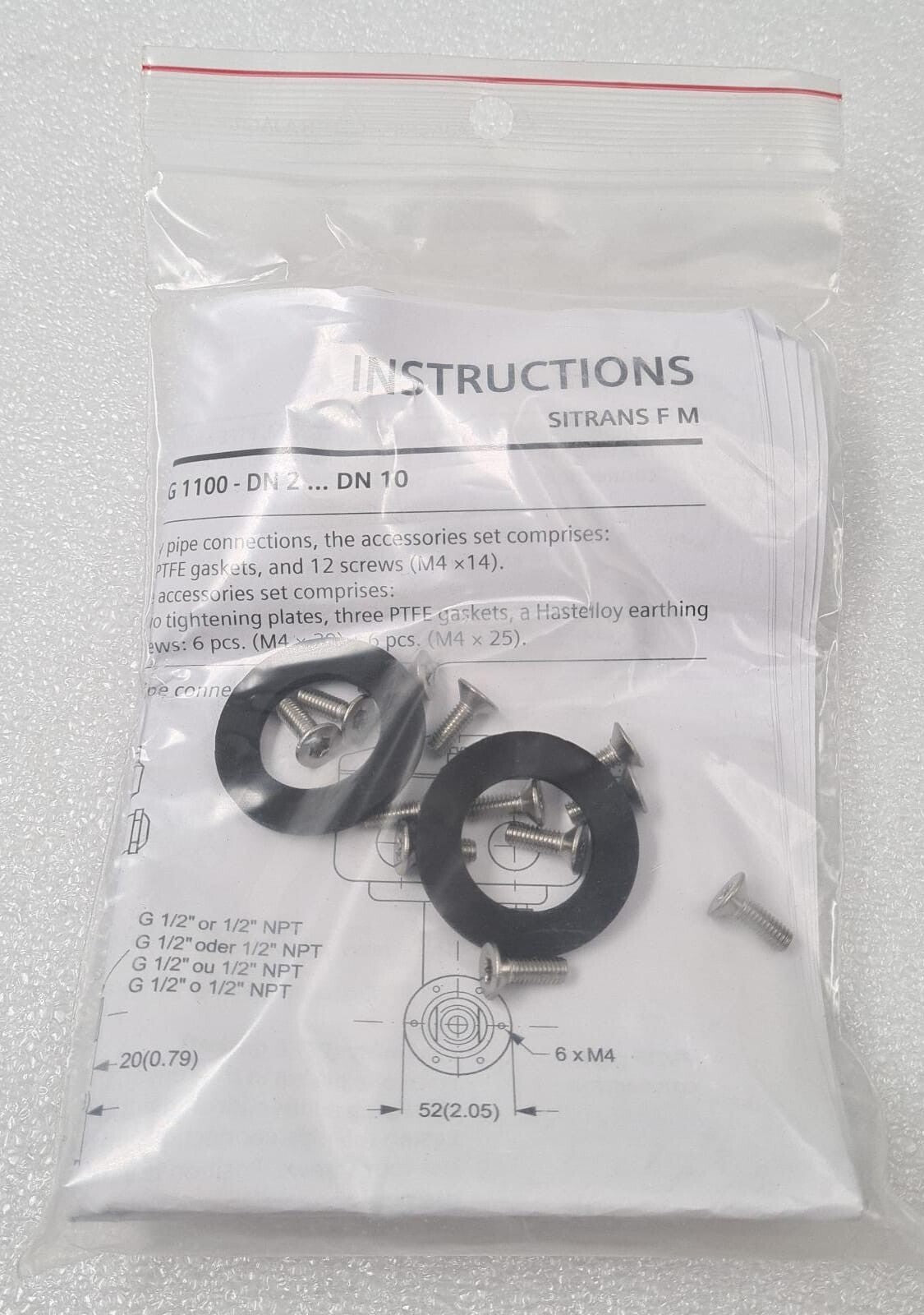 NEW - SIEMENS FDK-083G4330 MAG 1100 1/2 Inch NPT Thread