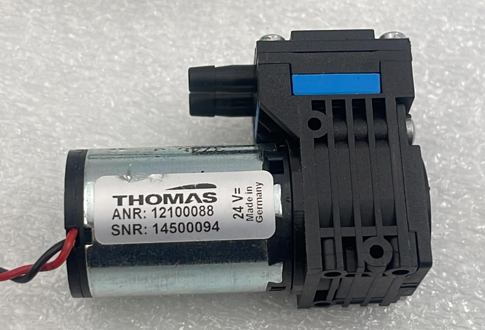 [LOT 2 PCS] THOMAS 12100088 Miniature Liquid Diaphragm Pump 24V