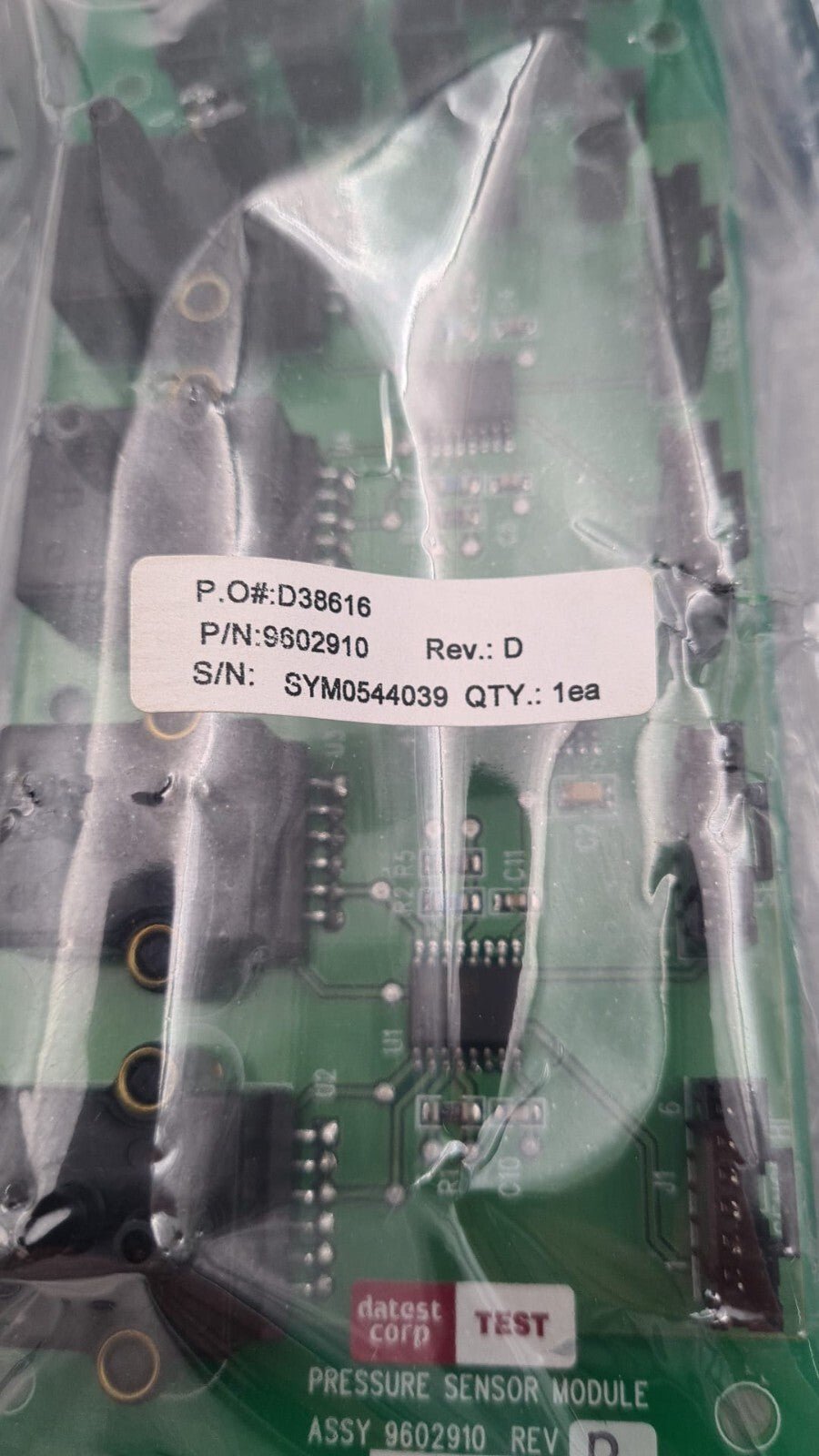 NEW SEALED - ABBOTT CELL-DYN SYSTEM PRESSURE SENSOR MODULE ASSY 9602910 Rev D