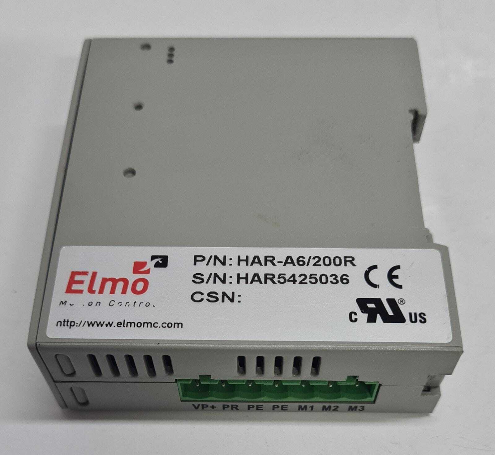 Elmo Motion Control Unit HAR-A6/200R Servo Drive