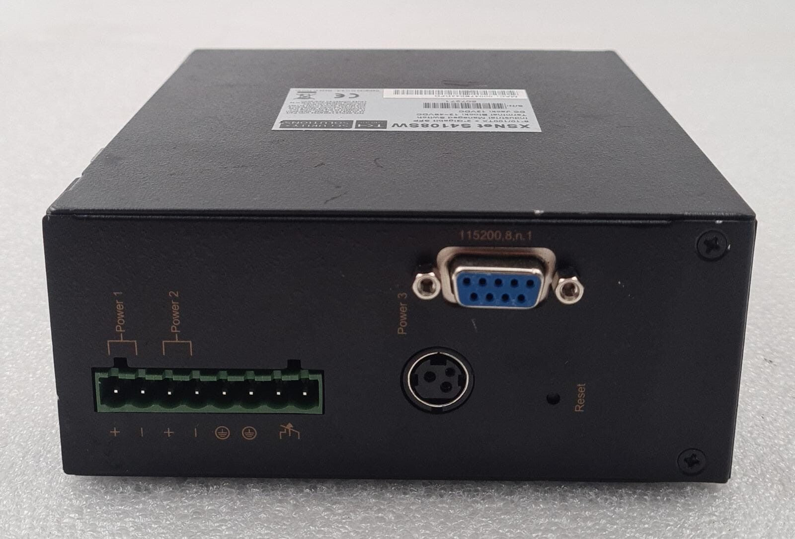 SIQURA XSNet S4108 SW 8*10/100TX + 2-Port Gigabit SFP Industrial Ethernet switch