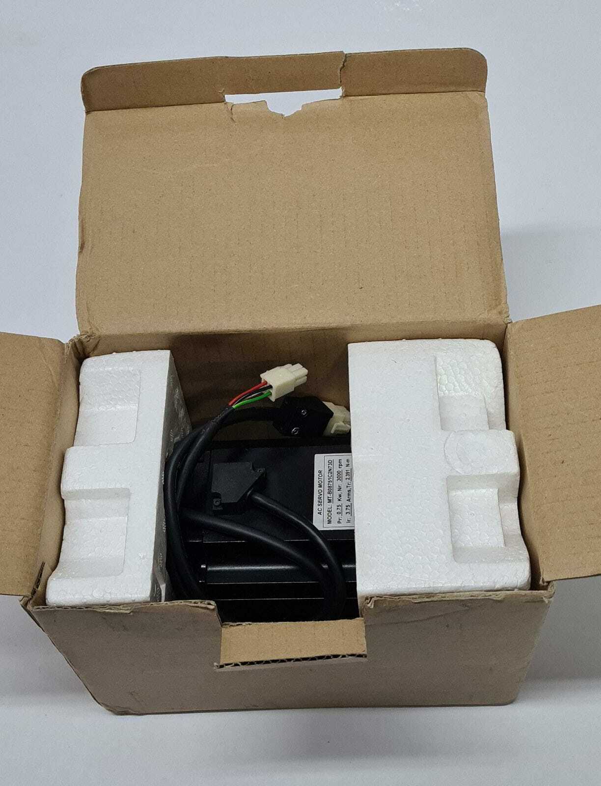 Servotronix MT-B08751C2N73D AC Servo Motor 0.75KW 2.4NM 3000RPM