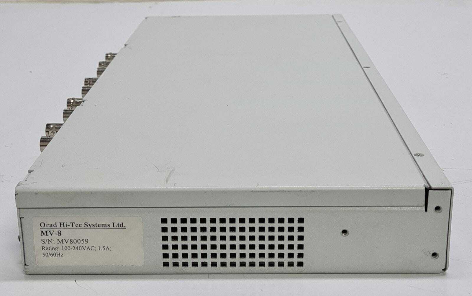 ORAD HI-TEC MV-8 MV8-HD v1.1 8 Channel MULTIVIEWER Outputs One composite picture