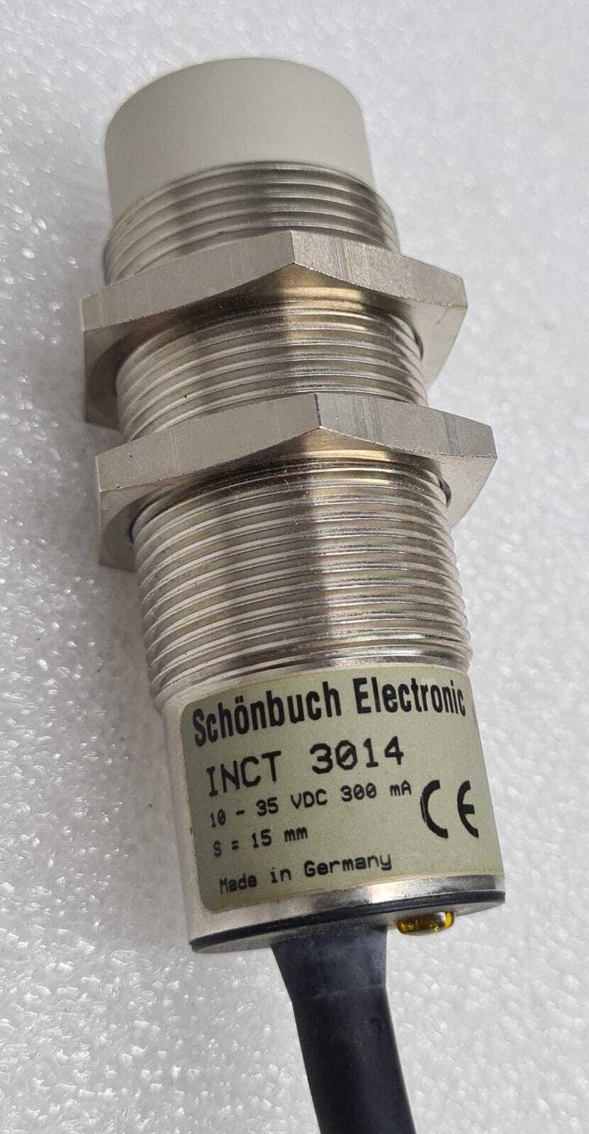 Schonbuch Electronic INCT 3014 INCT3014 Proximity Sensor 10-35 VDC 300mA