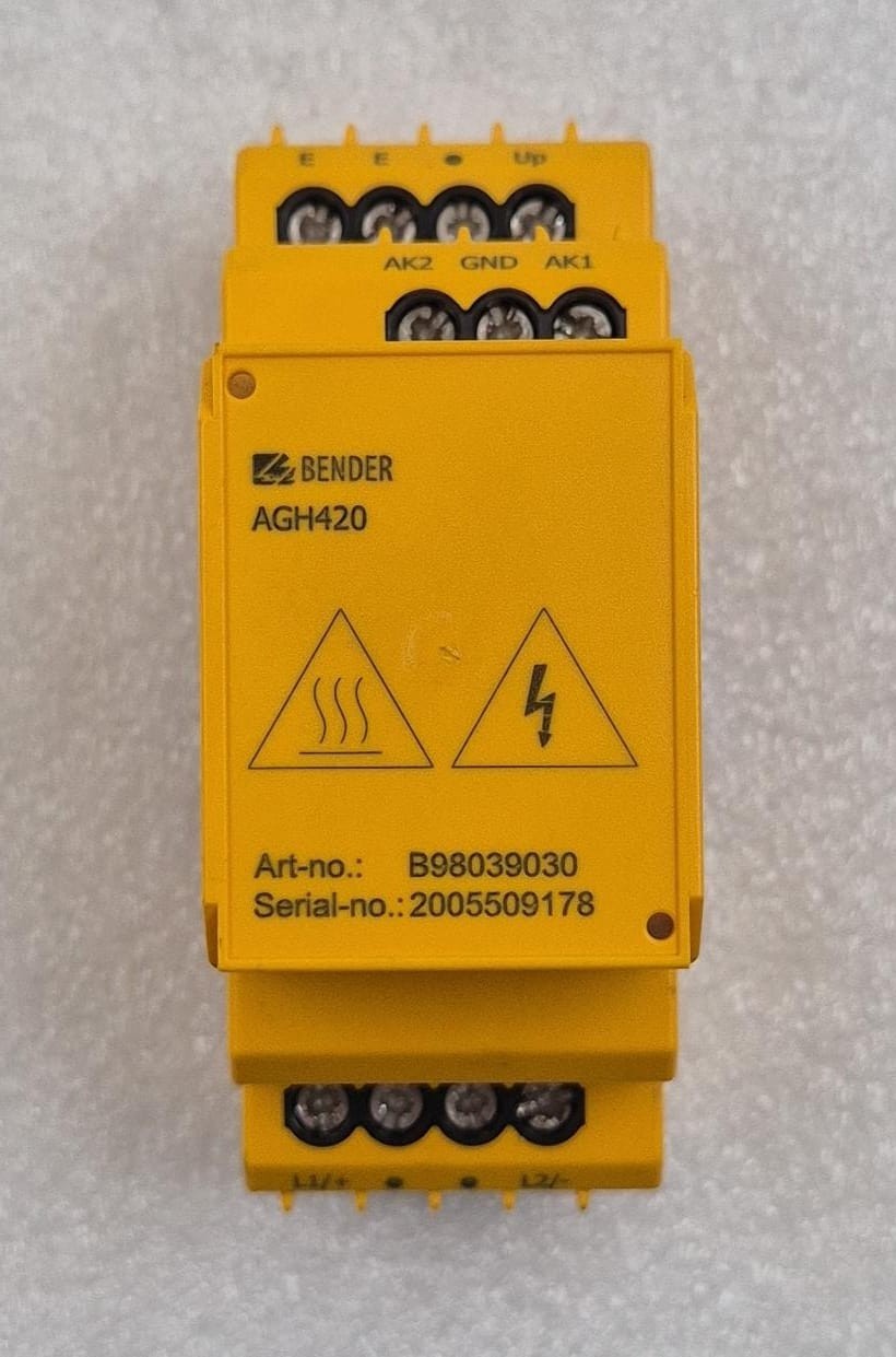 BENDER AGH420 B98039030 COUPLING DEVICE