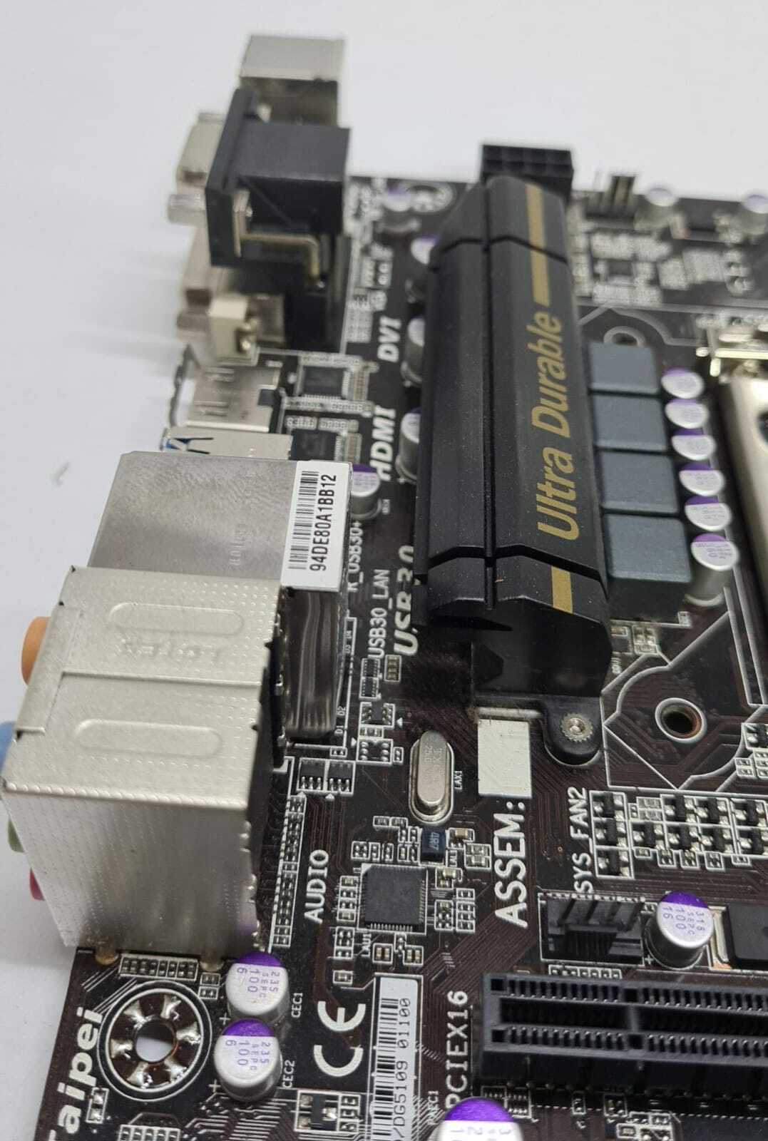 GIGABYTE GA-Z87M-D3H LGA 1150 DDR3 USB3.0 HDMI DVI Intel Z87 ATX Motherboard