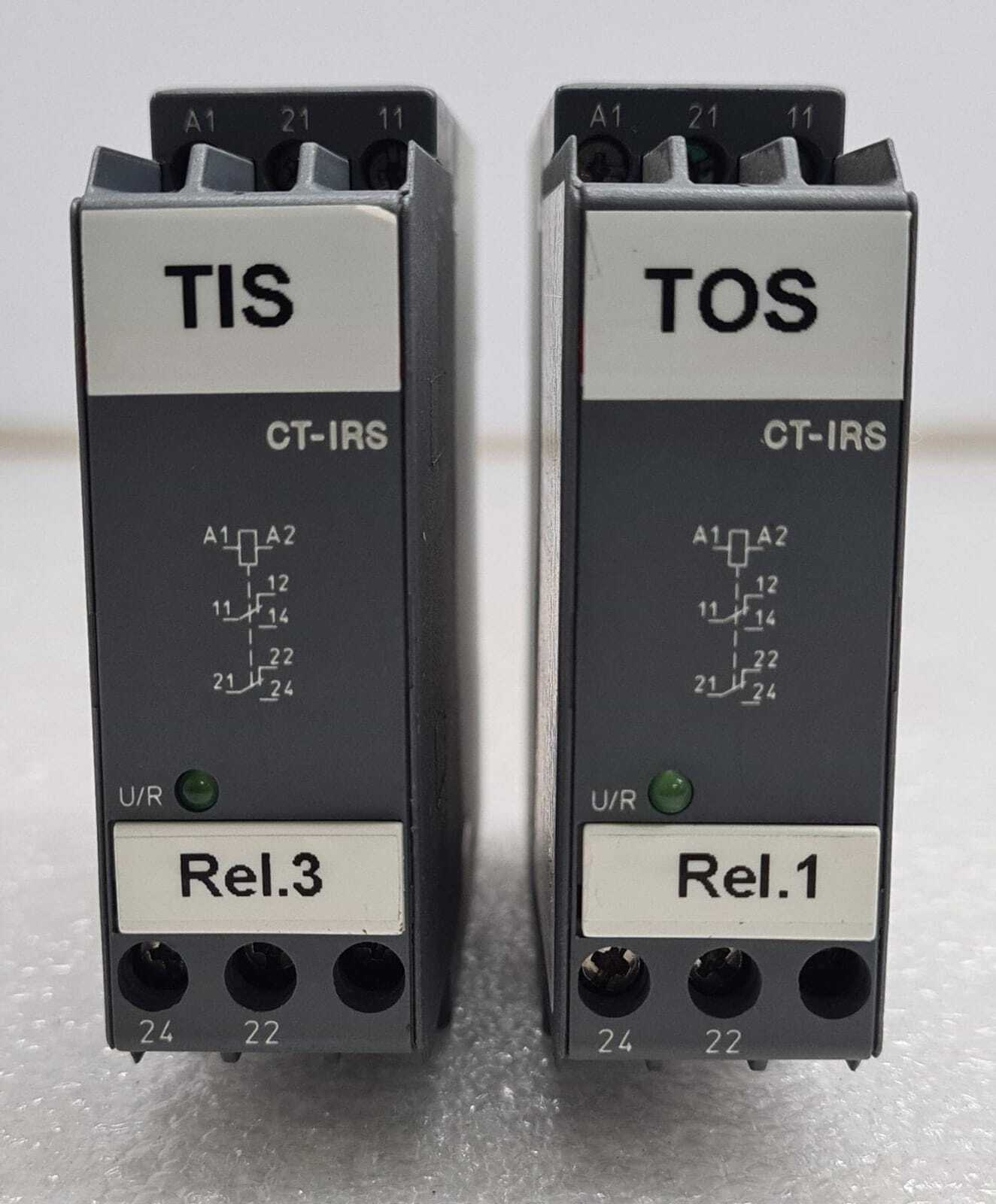 [LOT OF 2] ABB CT-IRS.26 all-or-nothing relay 1SVR430220R9300