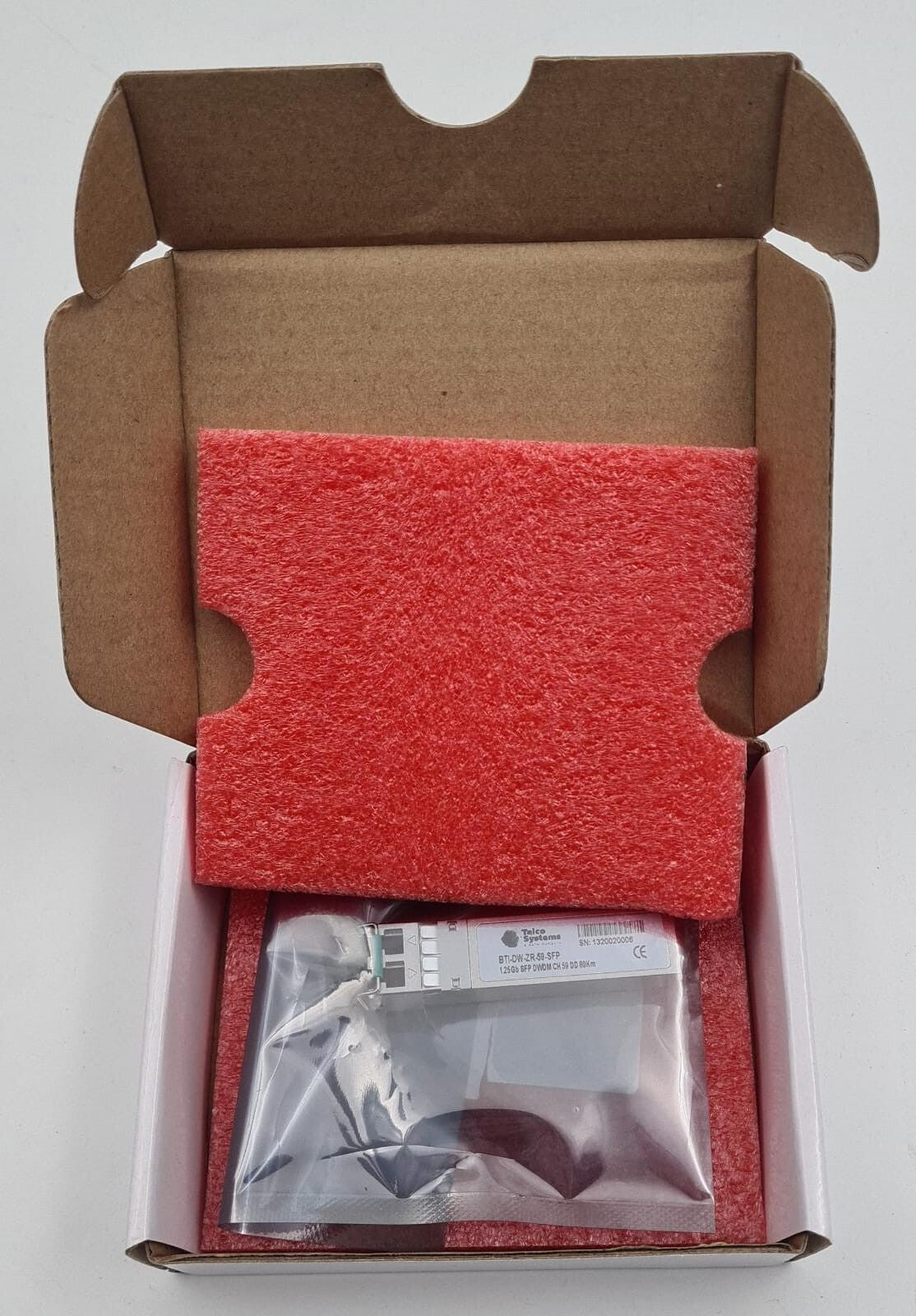 NEW- Telco Systems BTI-DW-ZR-59-SFP 1.25Gb DWDM 80Km Transceiver Module