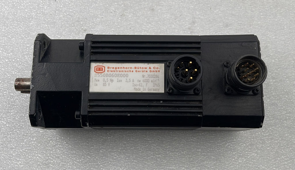 Bregenhorn S550B060E000 Automation Servo Motor 85V