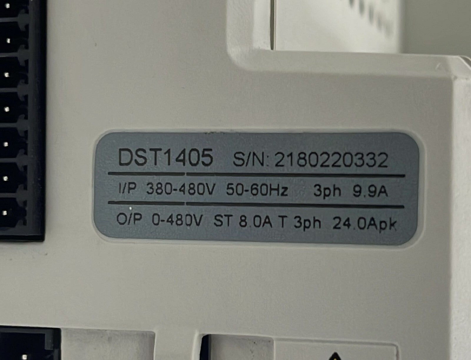 NIDEC Control Techniques Leroy-Somer Digitax ST Plus DST1405 3098-0098 24Apk