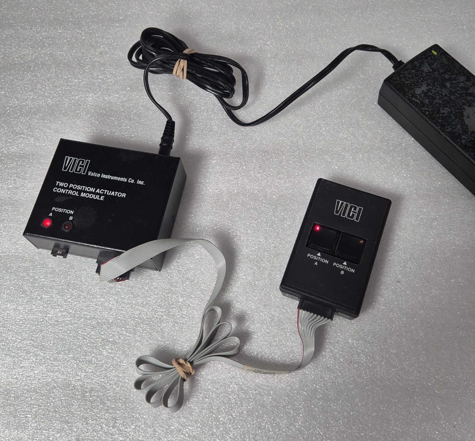 VICI Valco Instruments EPCA-CE Two Position Actuator Control Module W/ Adapter