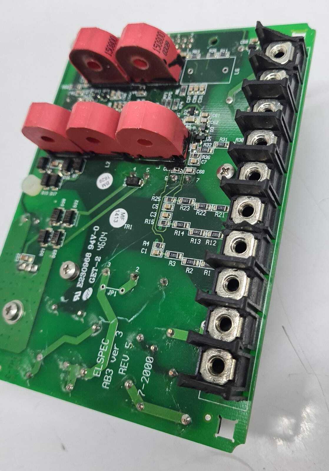 Elspec E230968 AB3 7-2000 Equalizer Control Board analyzer For EQC3031-2