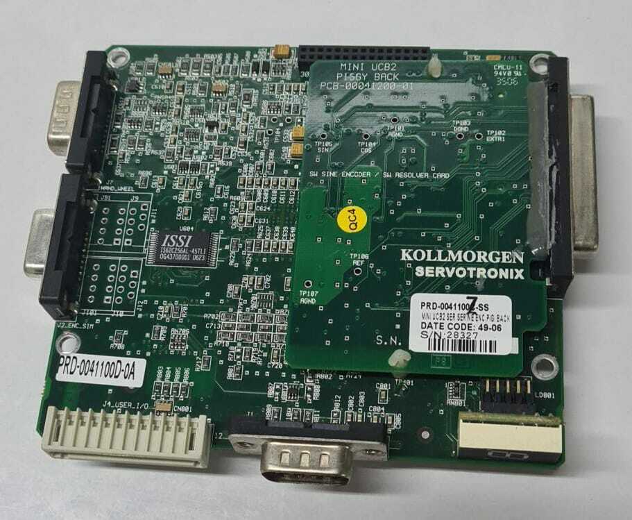 Kollmorgen MINI UCB2 Encoder Sercos PRD- 0041100F- 0S PRD- 00411Z- SS Pigi Back