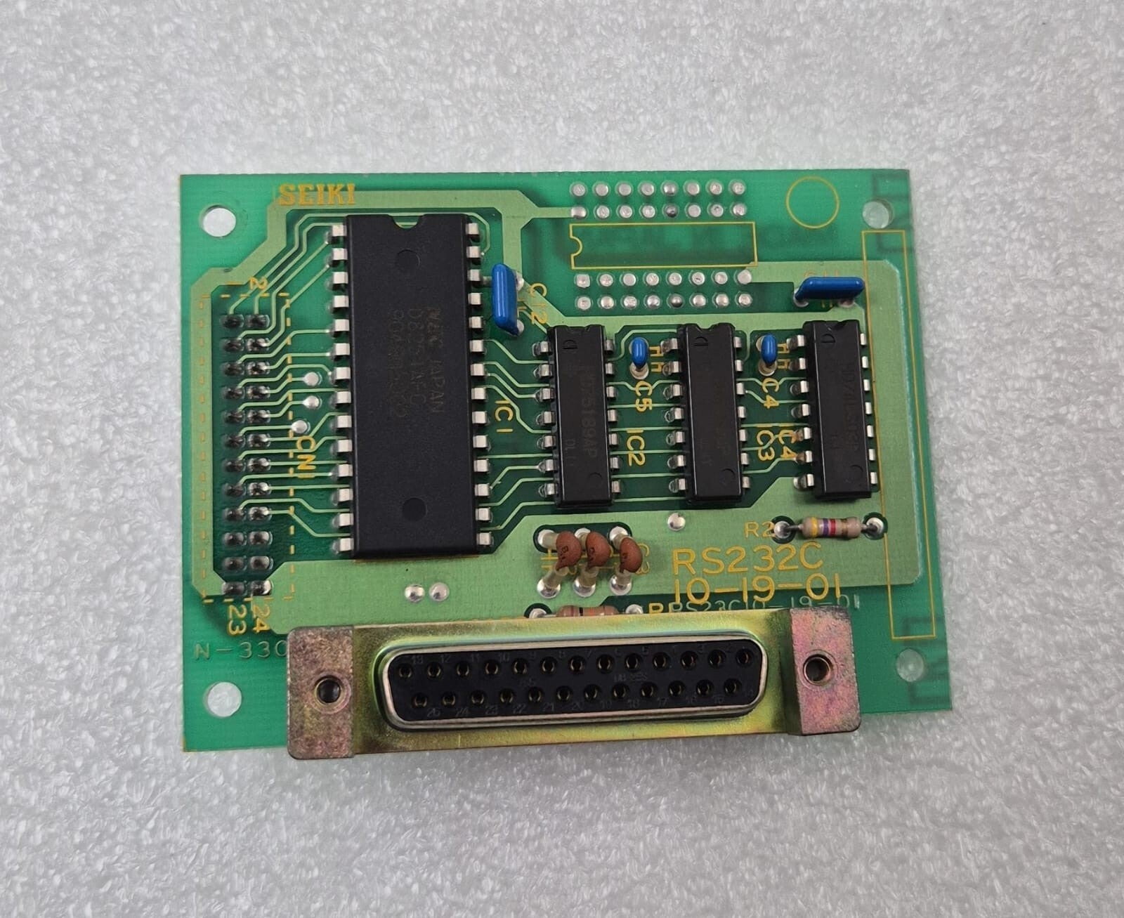 SEIKI BASIC-S 10-19-01 RS232C Circuit Board for INTELLIGENT MODULE
