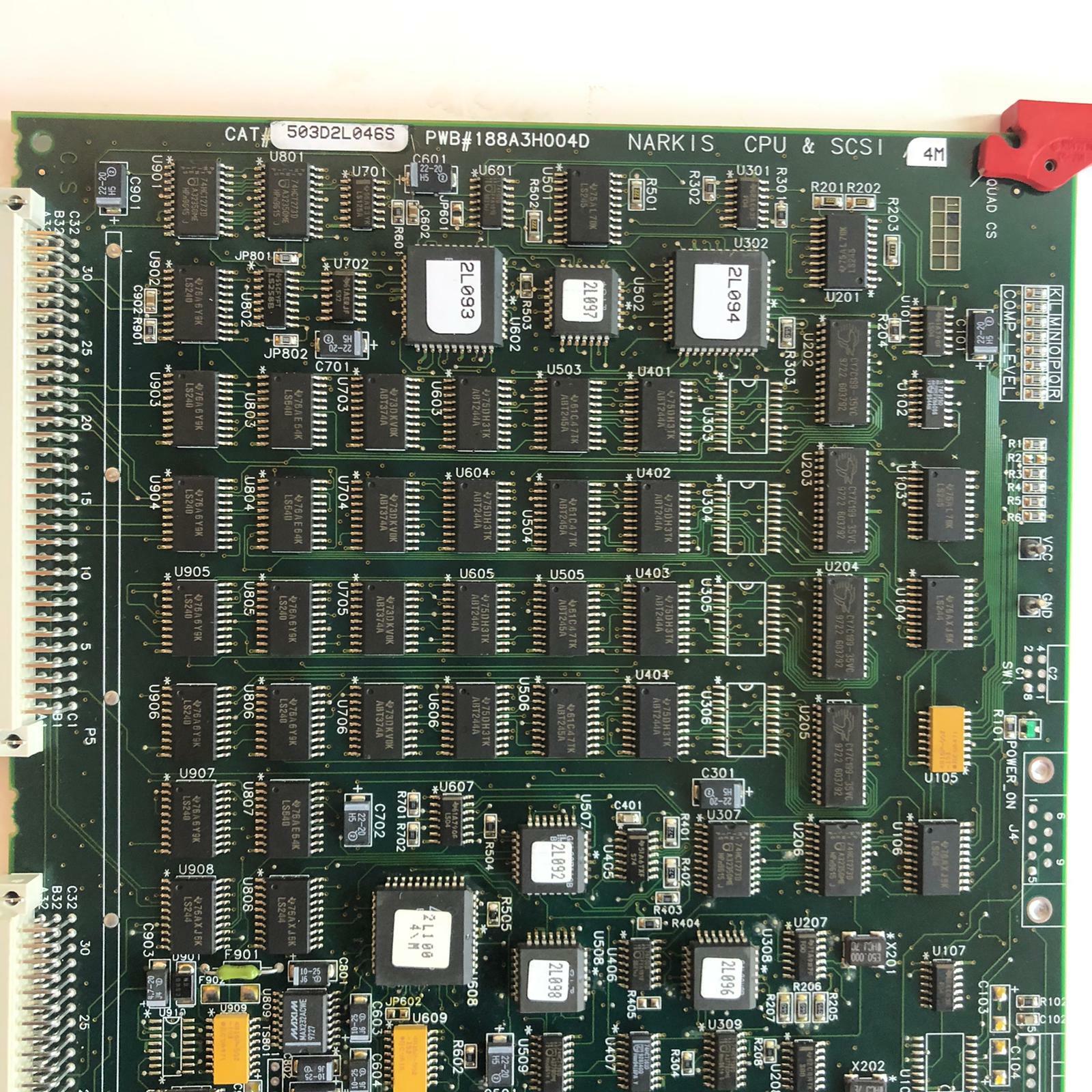 Scitex Narkis CPU & SCSI 4/M 503D2L046S 188A3H004D PrePress Equipment