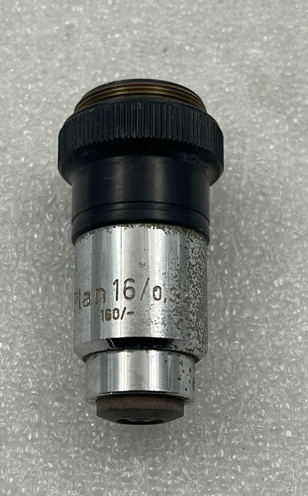 Carl Zeiss Plan 16/0.32 160/- 4466457 Microscope Objective Lens