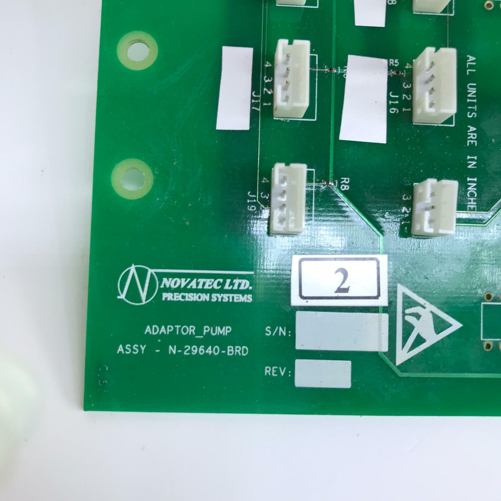 Novatec Precision Systems pump Controller / Adapter & 10 Meltering pump & SENSOR