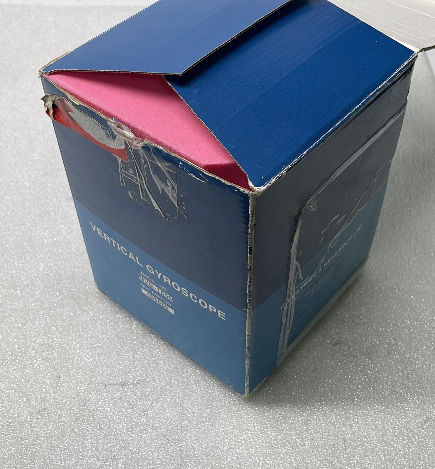 PITCH AXIS MTC VERTICAL GYROSCOPE Model MVG-1806 # 405869 **Refurbished**