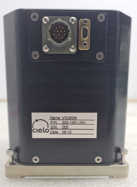 VG300M circular multi-pin connector close-up