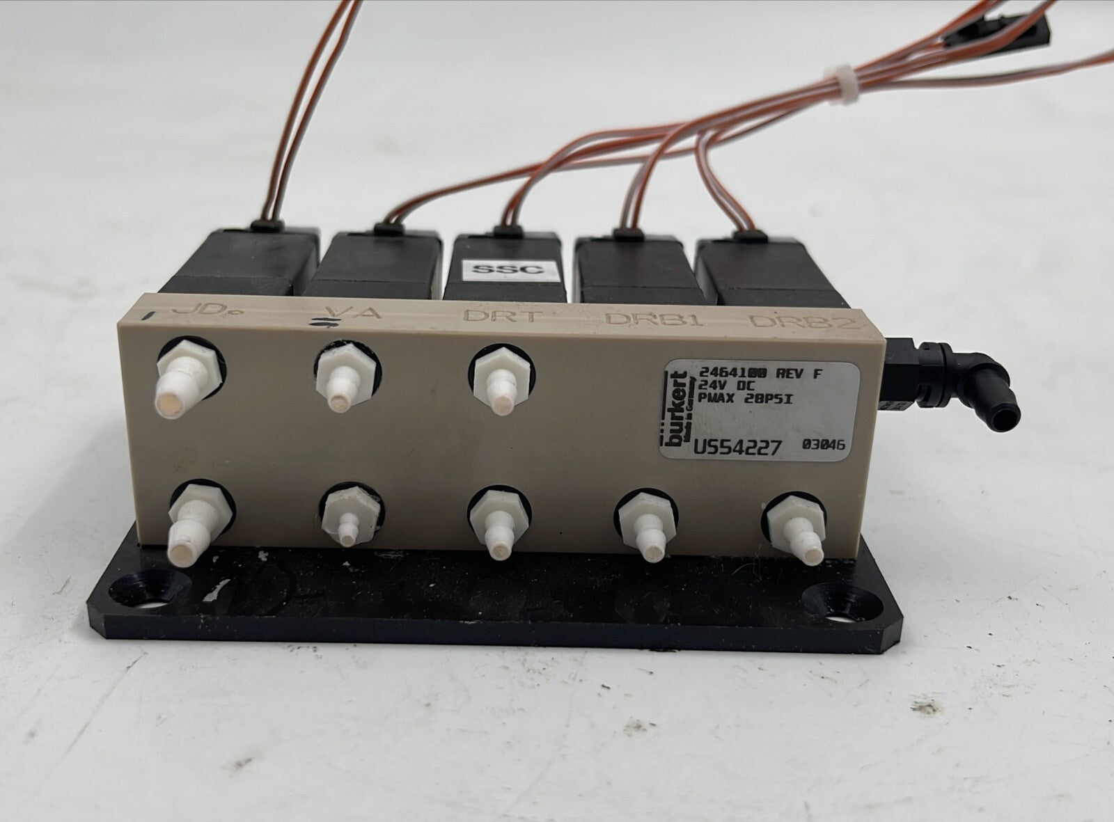 [LOT OF 5] Burkert Solenoid Valve US54227 24V DC