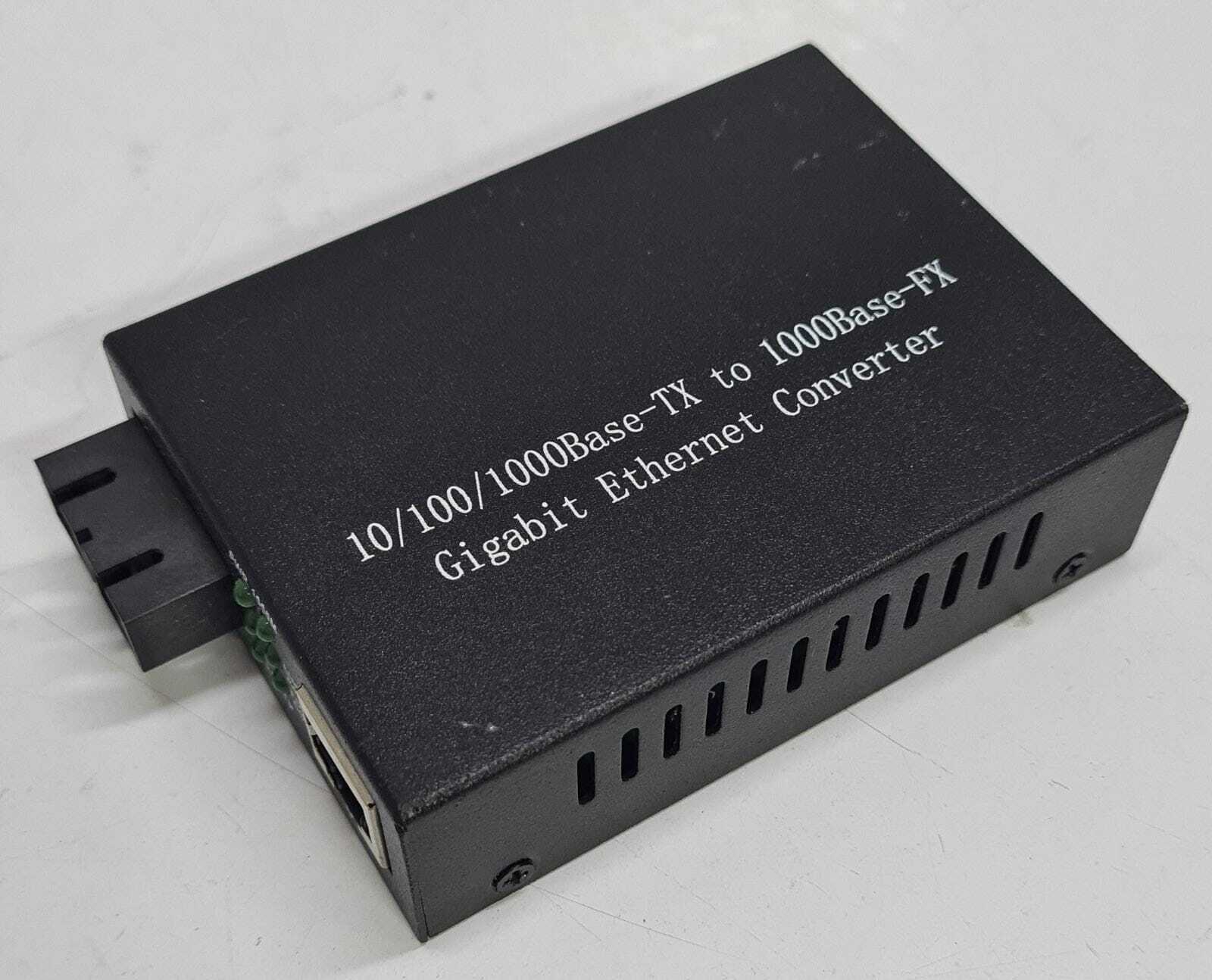 LUGGAR LU- MC1000- SC- M Gigabit Ethernet Converter Duplex Media