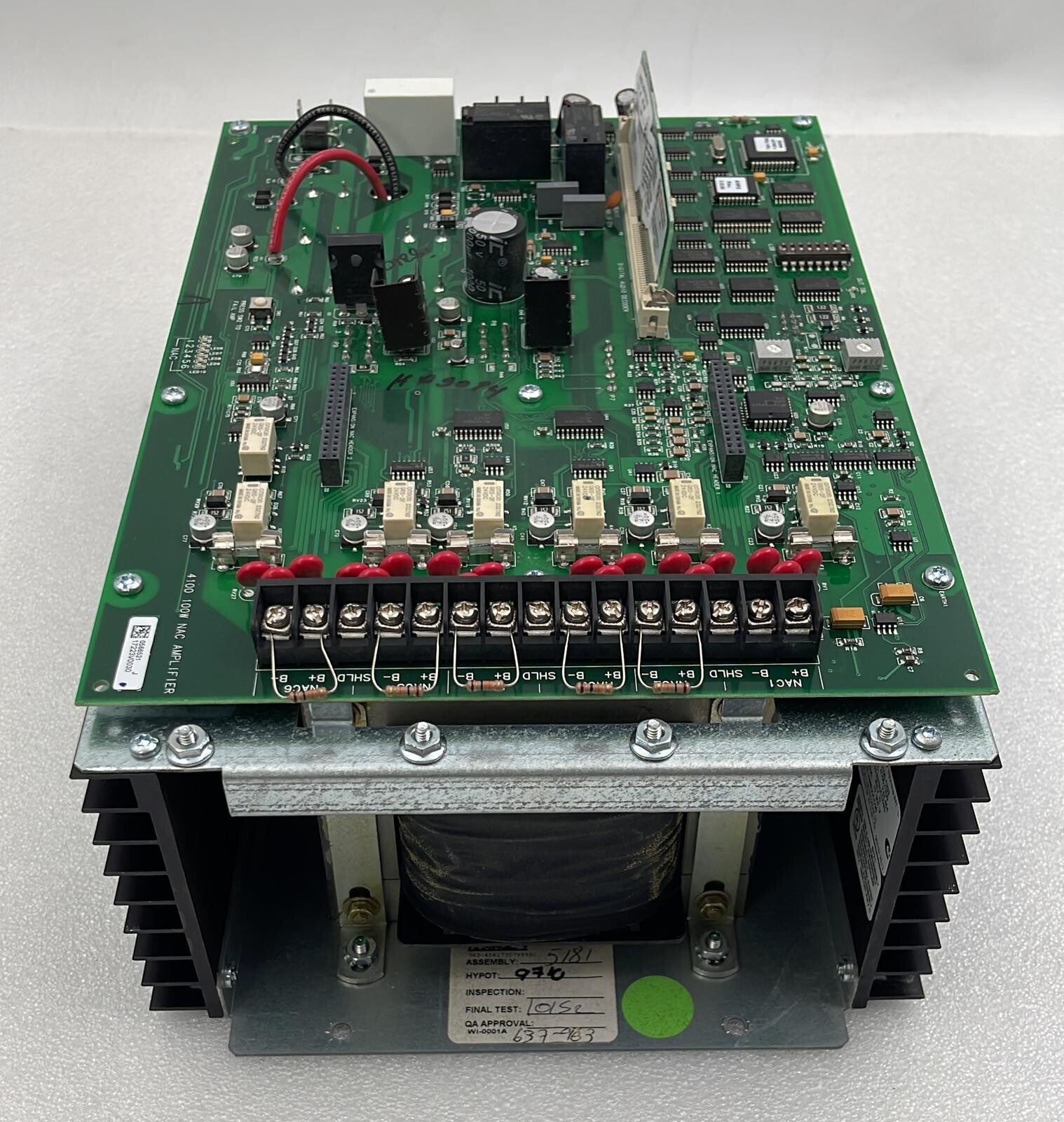 Simplex 4100 100W NAC AMPLIFIER 4100-1333 4100-1339 Digital 100W AMP 70Vrms