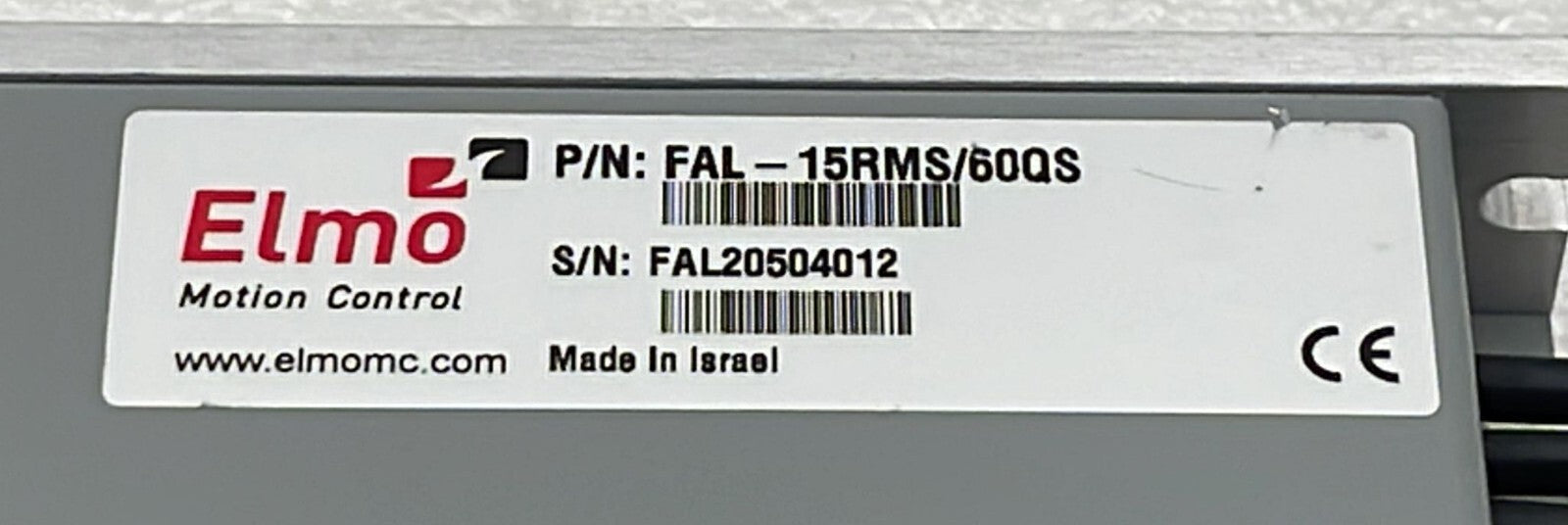 Elmo Motion Control FAL-15RMS/60QS  Servo Drive