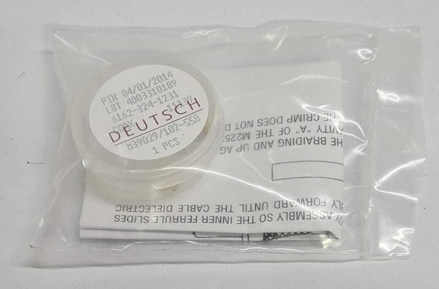 [LOT 10] NEW Sealed - DEUTSCH COAX Pin Contacts 6162-324-1231 M39029/102-558