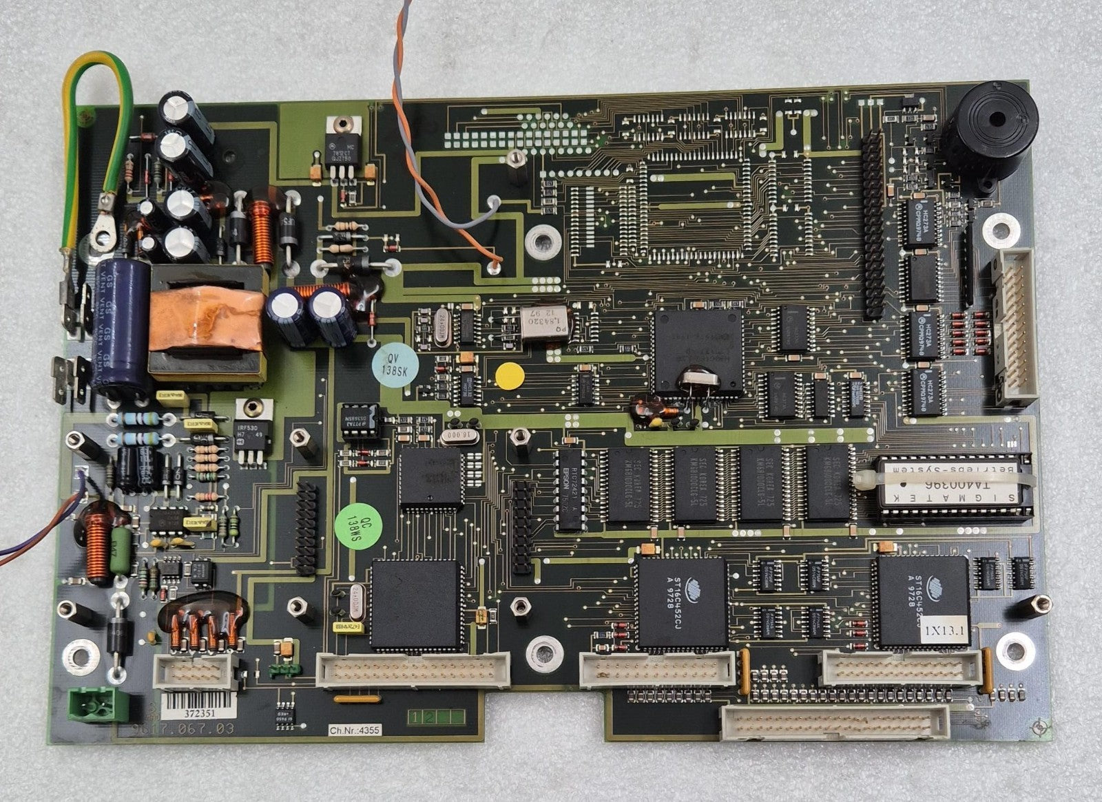 SIGMATEK Demag NC4 Motherboard 9617.067.03 & PCB 9708.244.00 **AS-IS**