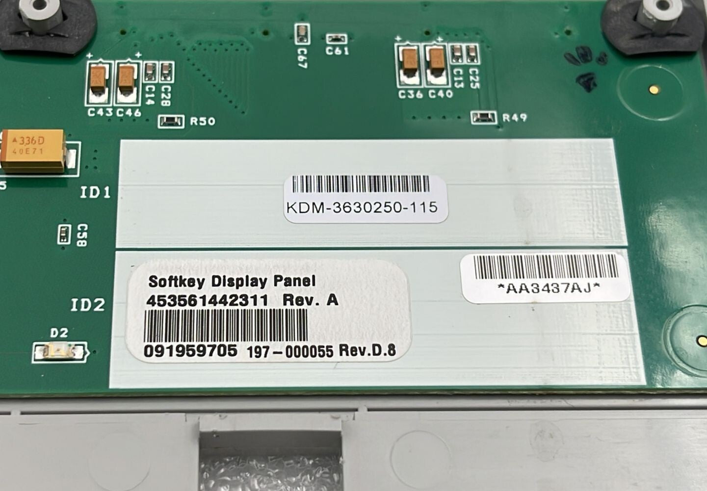 Philips HD15 Ultrasound Softkey Display Panel 453561442311