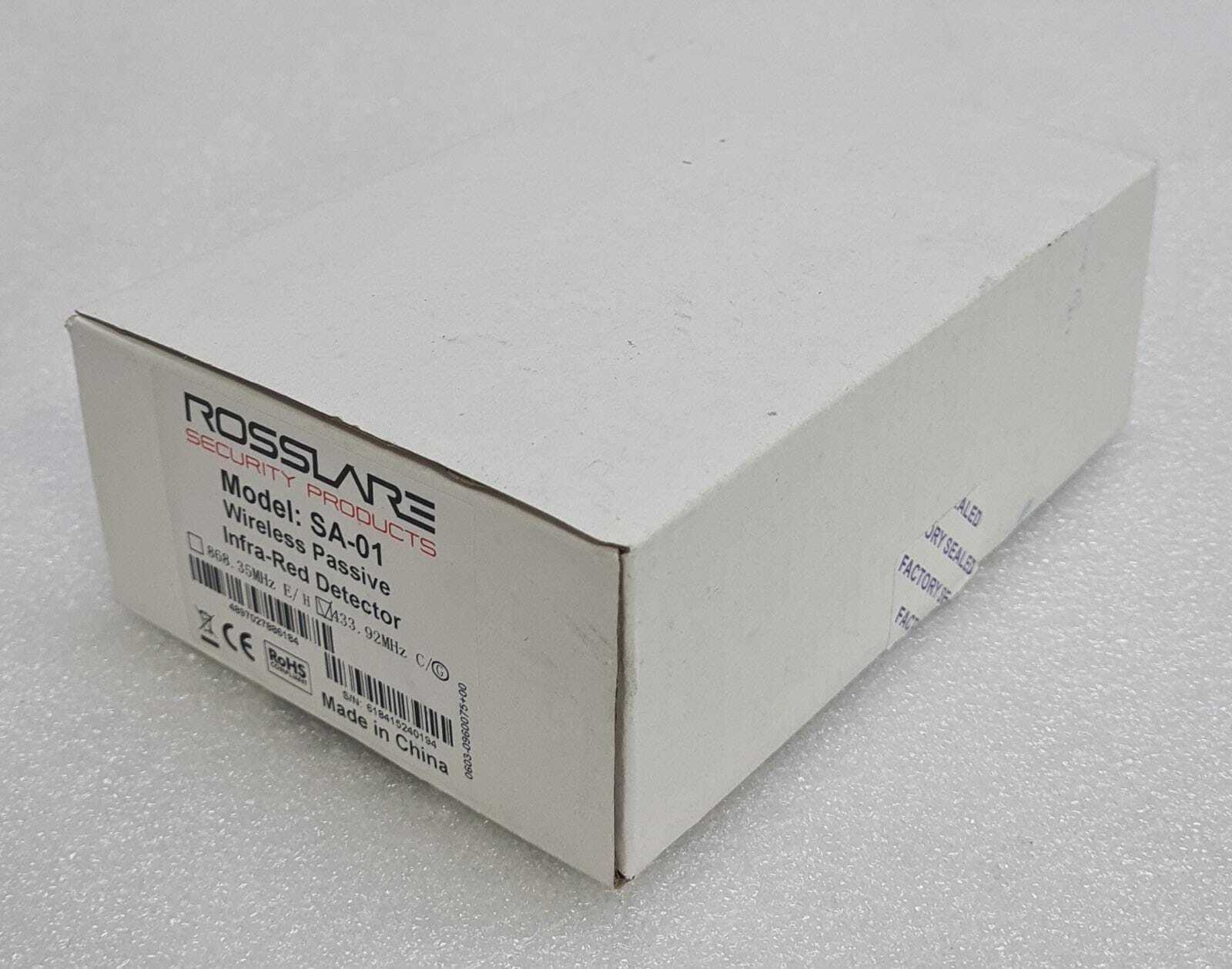 ROSSLARE SECURITY SA-01 Wireless Passive InfraRed Detector 433.92MHz