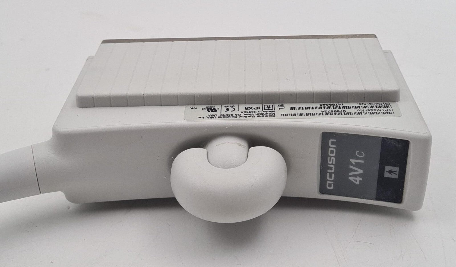 Siemens ACUSON 4V1c Vector Array Ultrasound Transducer Probe 07695724 YEAR 2011