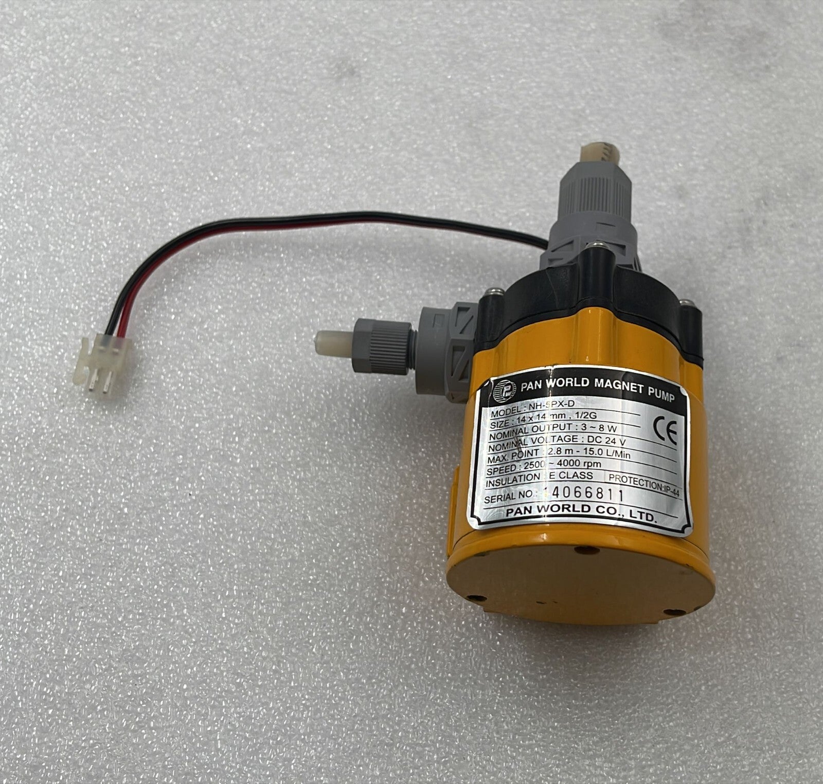 Pan World Magnet Pump NH-5PX-D 14x14mm 1/2 G