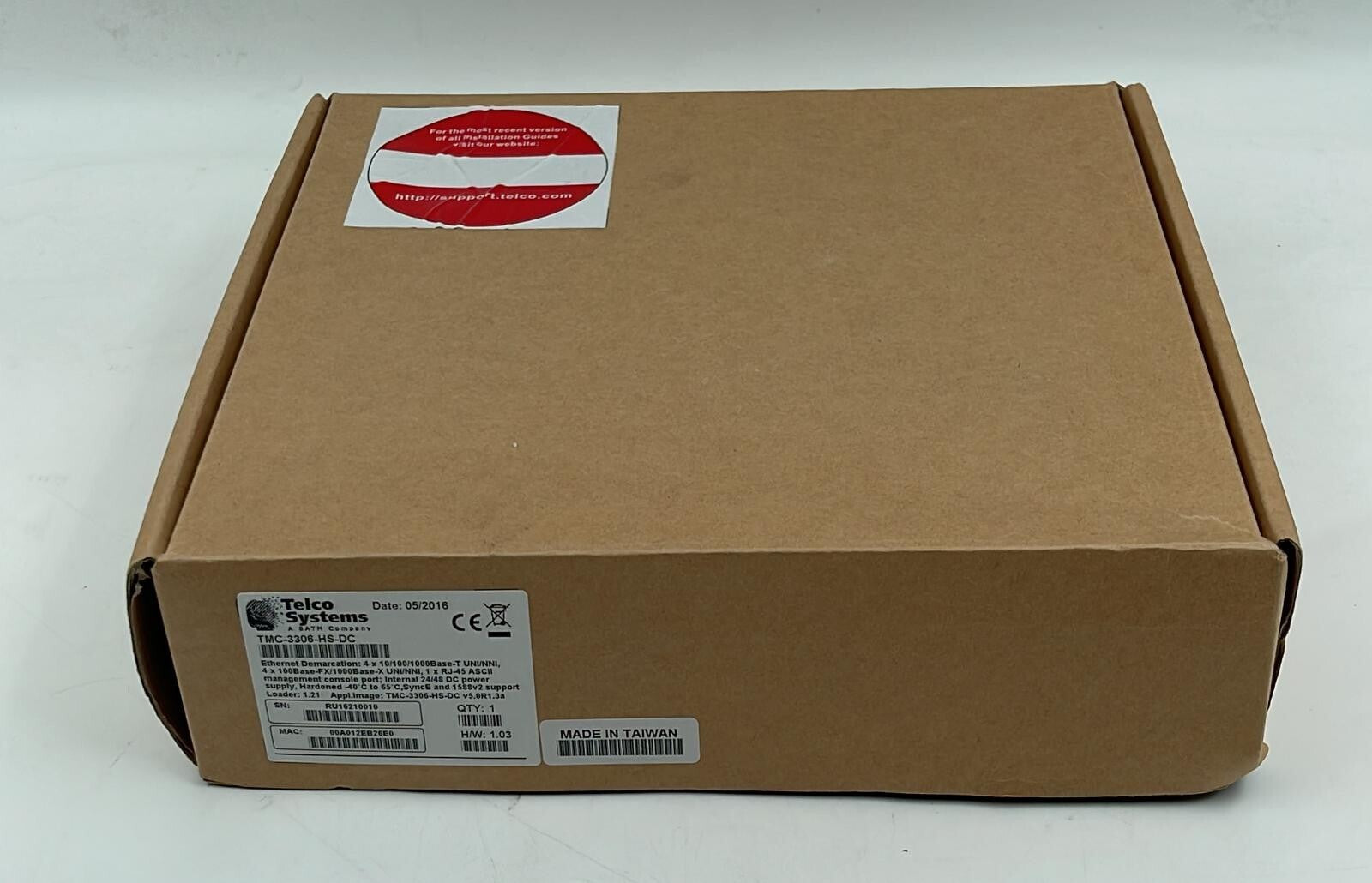 Telco TMC-3306 Ethernet Demarction 8 Port