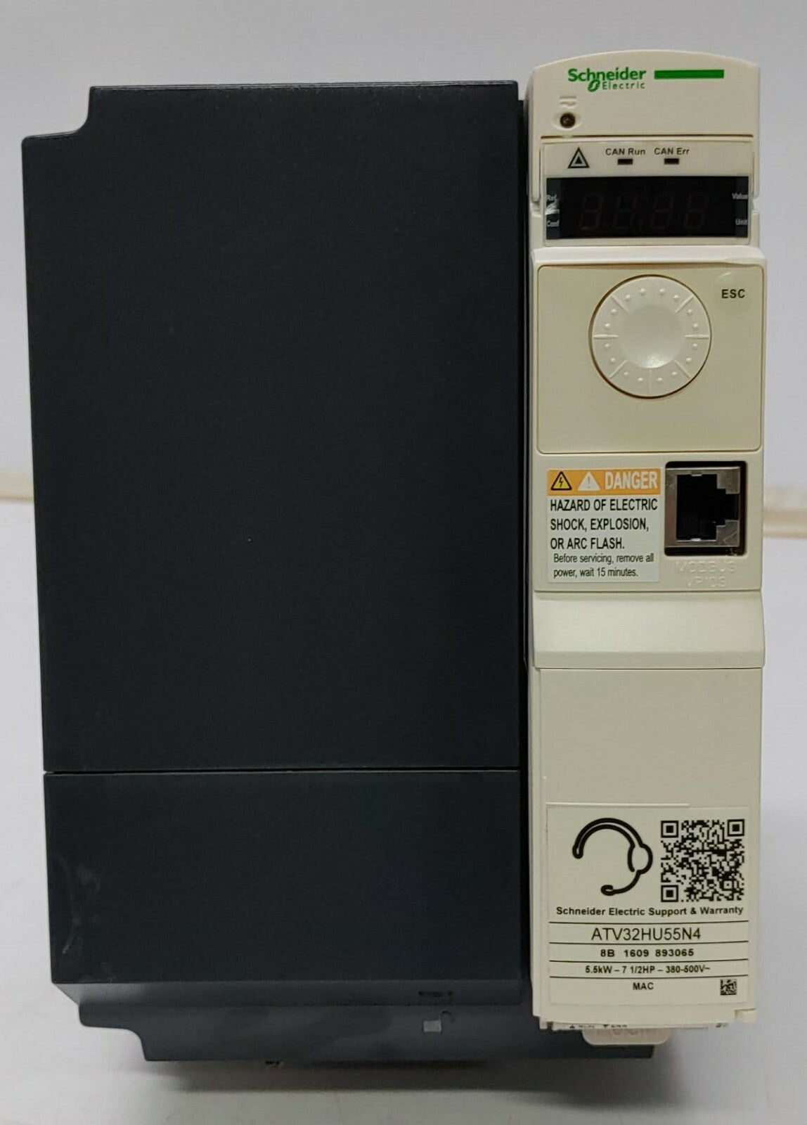 Schneider Telemecanique Altivar 32 Series ATV32HU55N4 5.5kW 7 1/2HP 5,5kw 400V