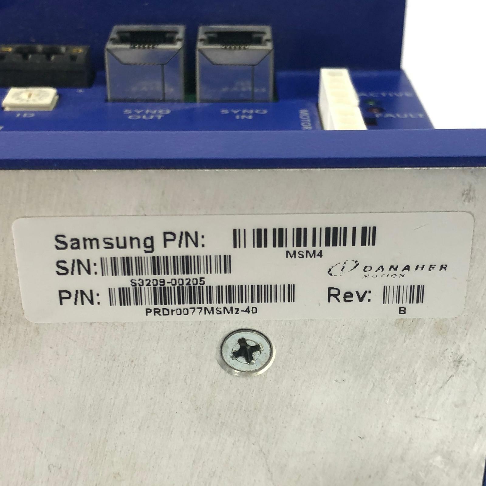 DANAHER Motion Controller MSM4 SynqNet PRDR0077MSMZ-40