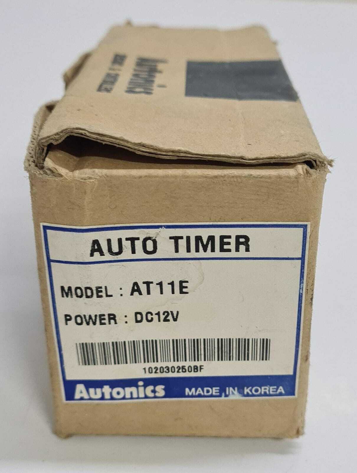 NEW - Autonics AUTO TIMER AT11E TIMER 12V