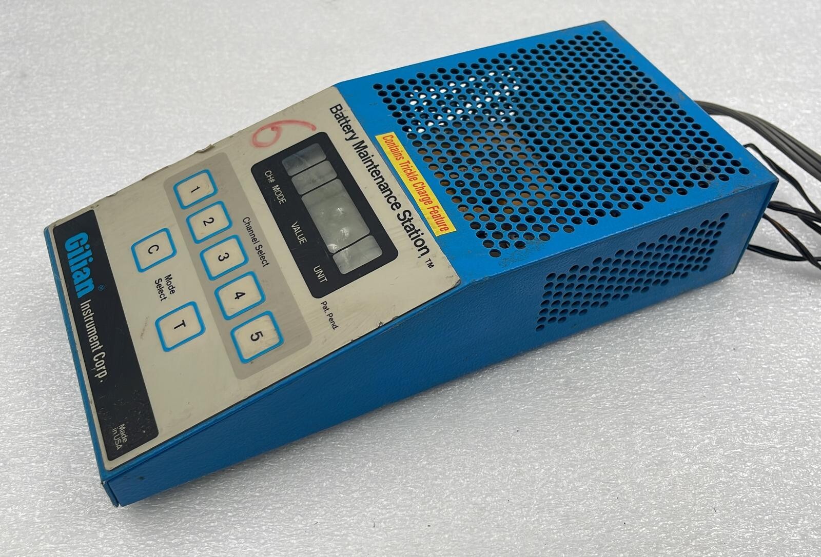 Gilian BMS-100 Battery Maintenance Station 5-Channel
