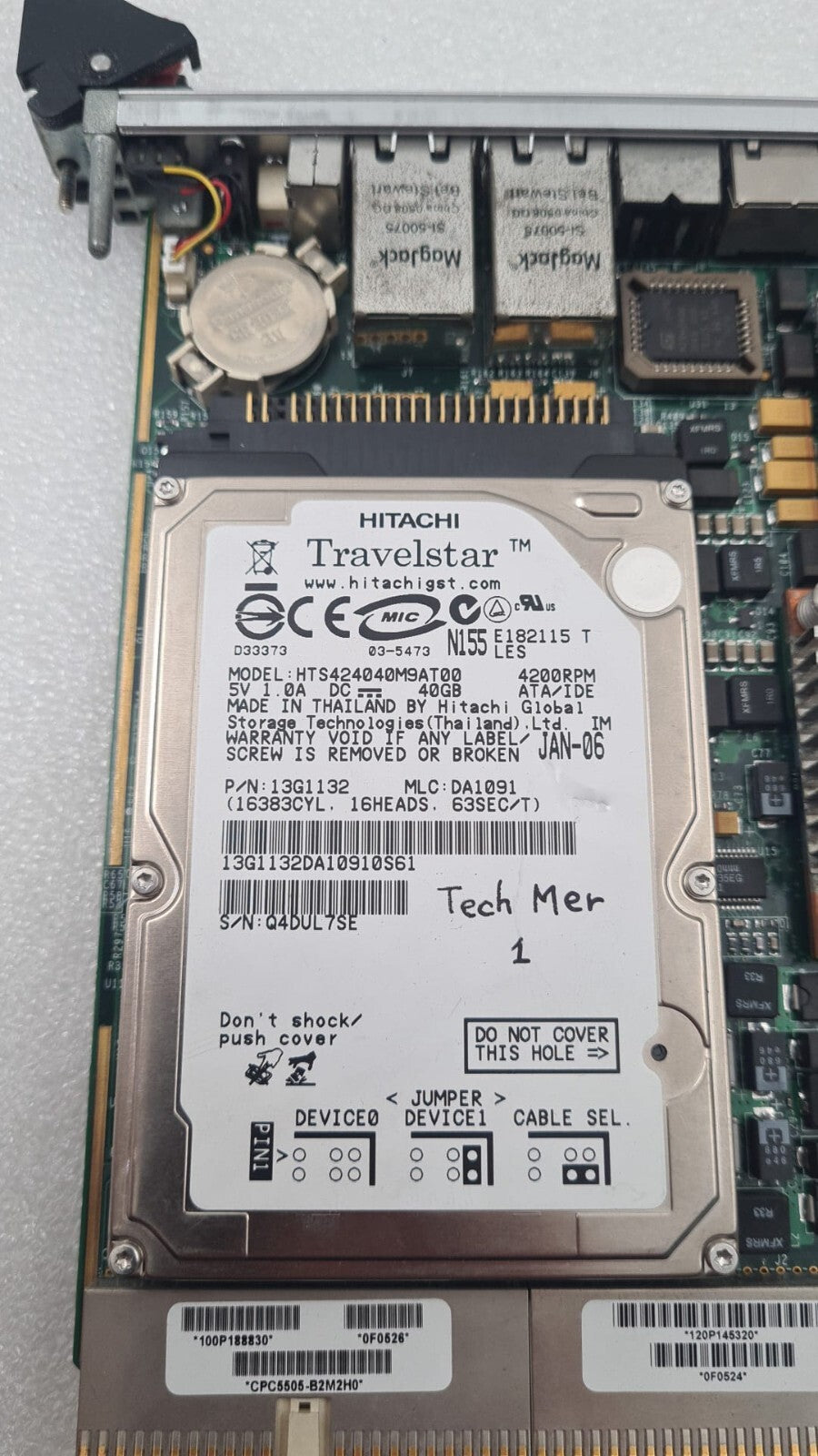 Performance Technologies CPC5505-B2M2H0 CompactPCI Board Module