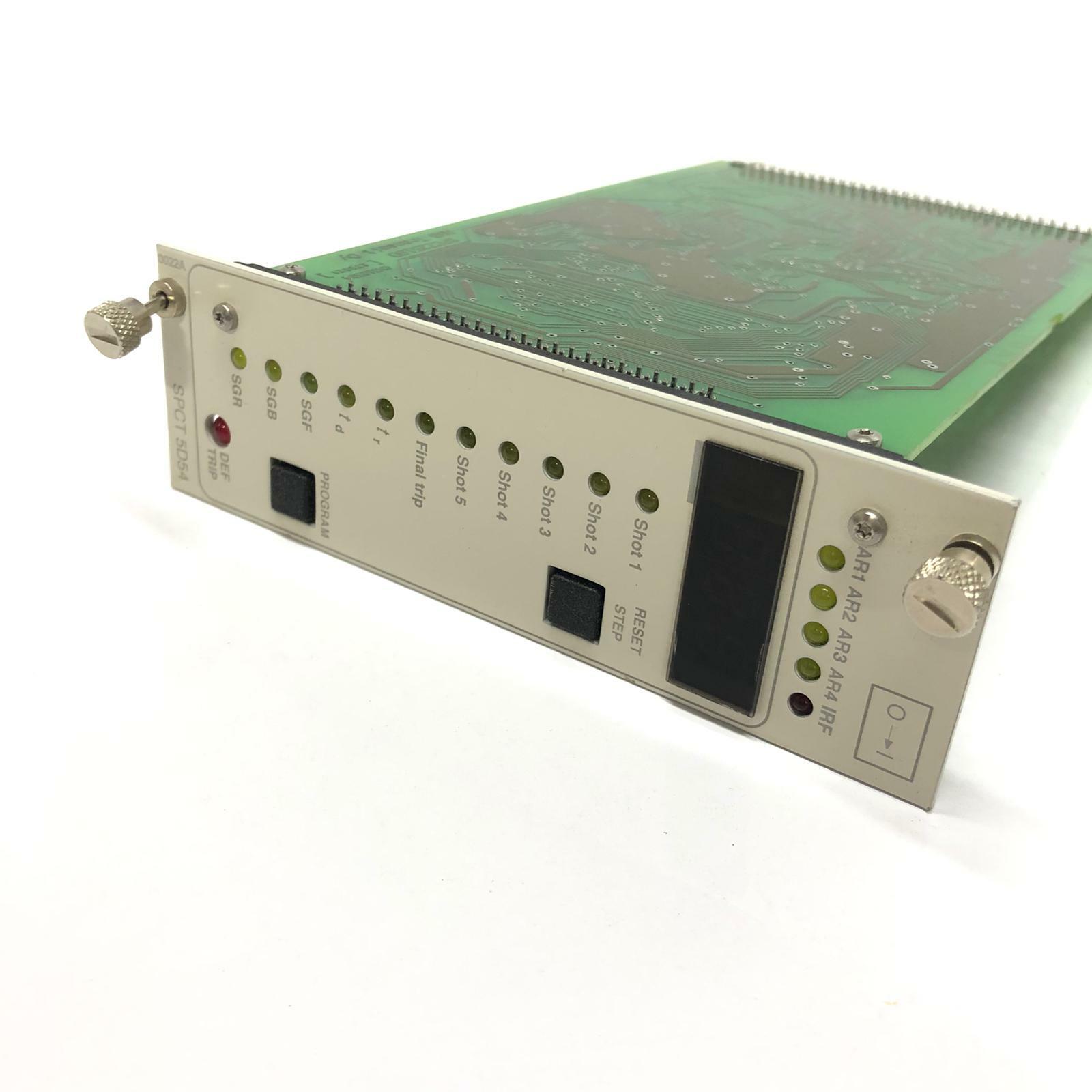 ABB SPCT 5D54-AB Distribution Automation Relay Hdsp 7801 Module W Display REV 4