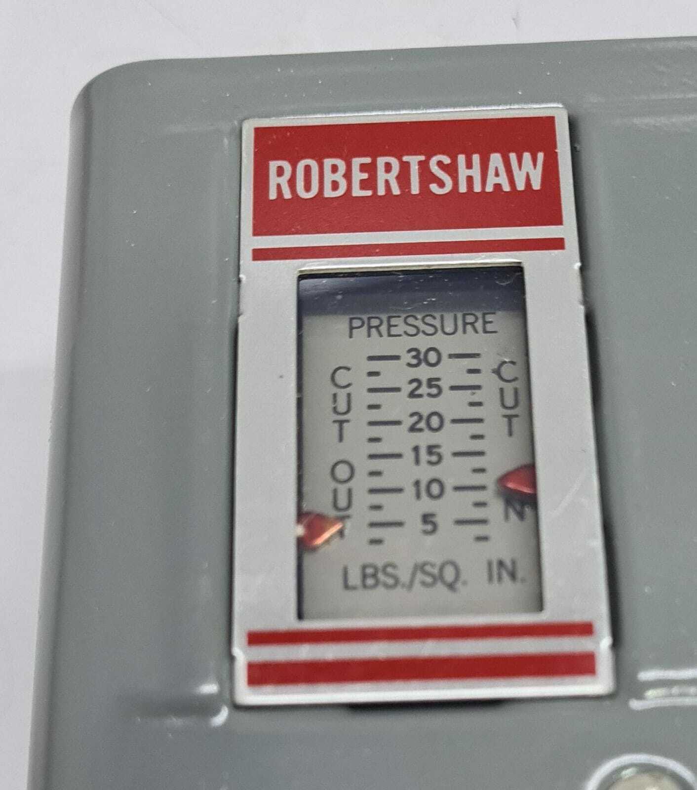 NEW- ROBERTSHAW 84588-A1 P67AA-5 Open Low Pressure Control 3/30 PSIG