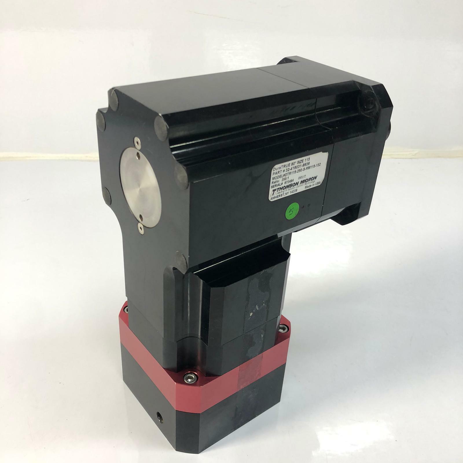 Thomson MOTOR DTR115-250-S-RM115-132 Duratrue 115 32-416031-8936 Gearbox 250:1