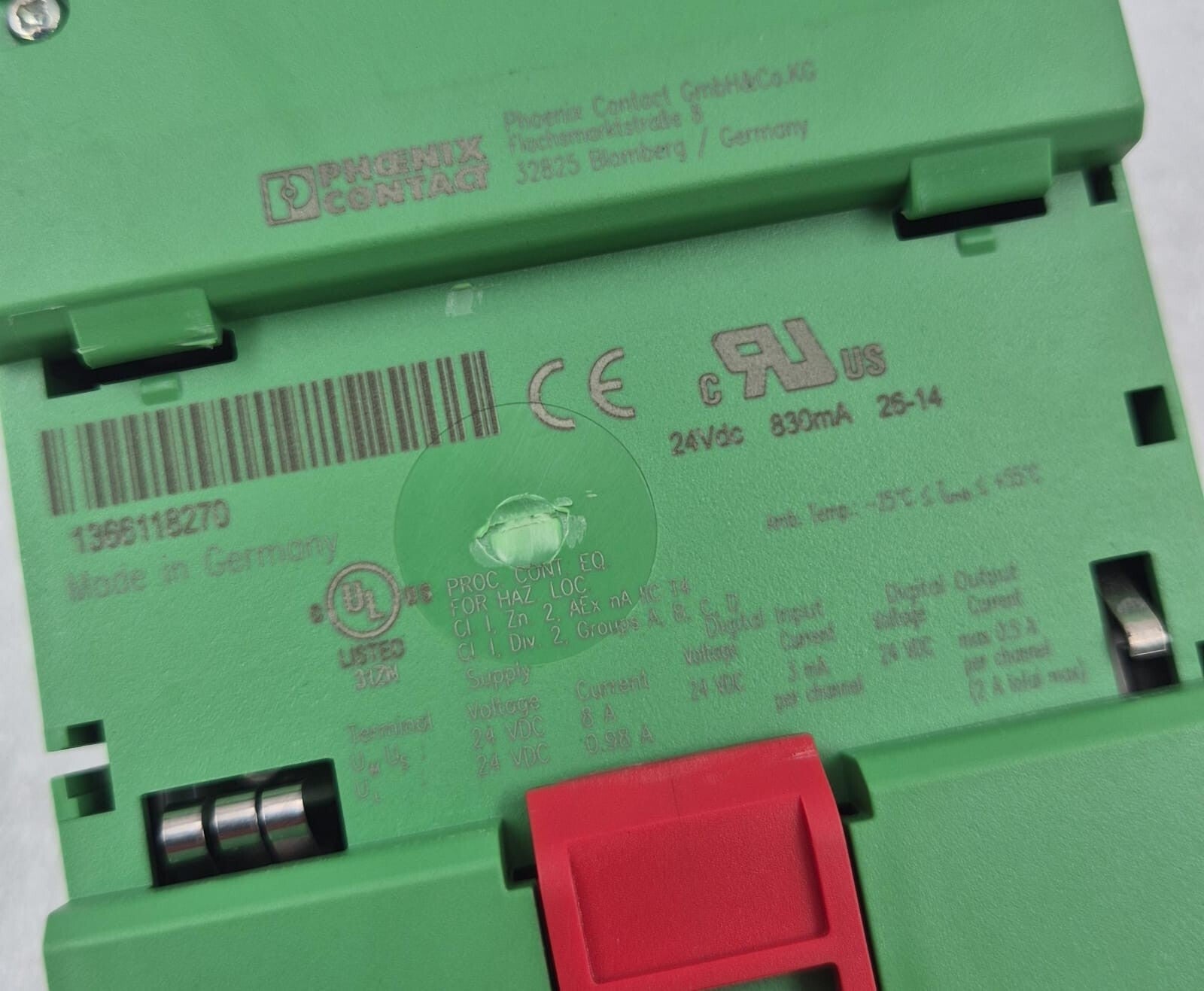 PHOENIX CONTACT IL EIP BK DI8 DO4 2TX-PAC 2897758 Ethernet IP Bus Coulper