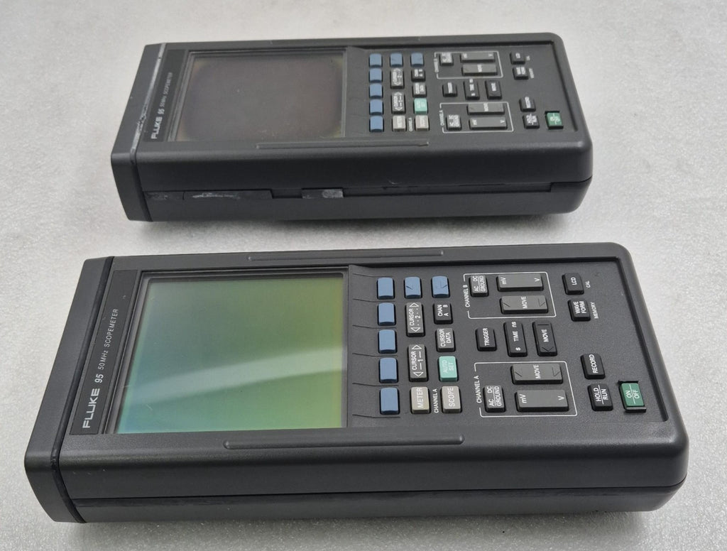 [LOT 2 PCS] PHILIPS FLUKE 95 50MHz SCOPEMETER 9444 000 95958 **FOR PARTS**