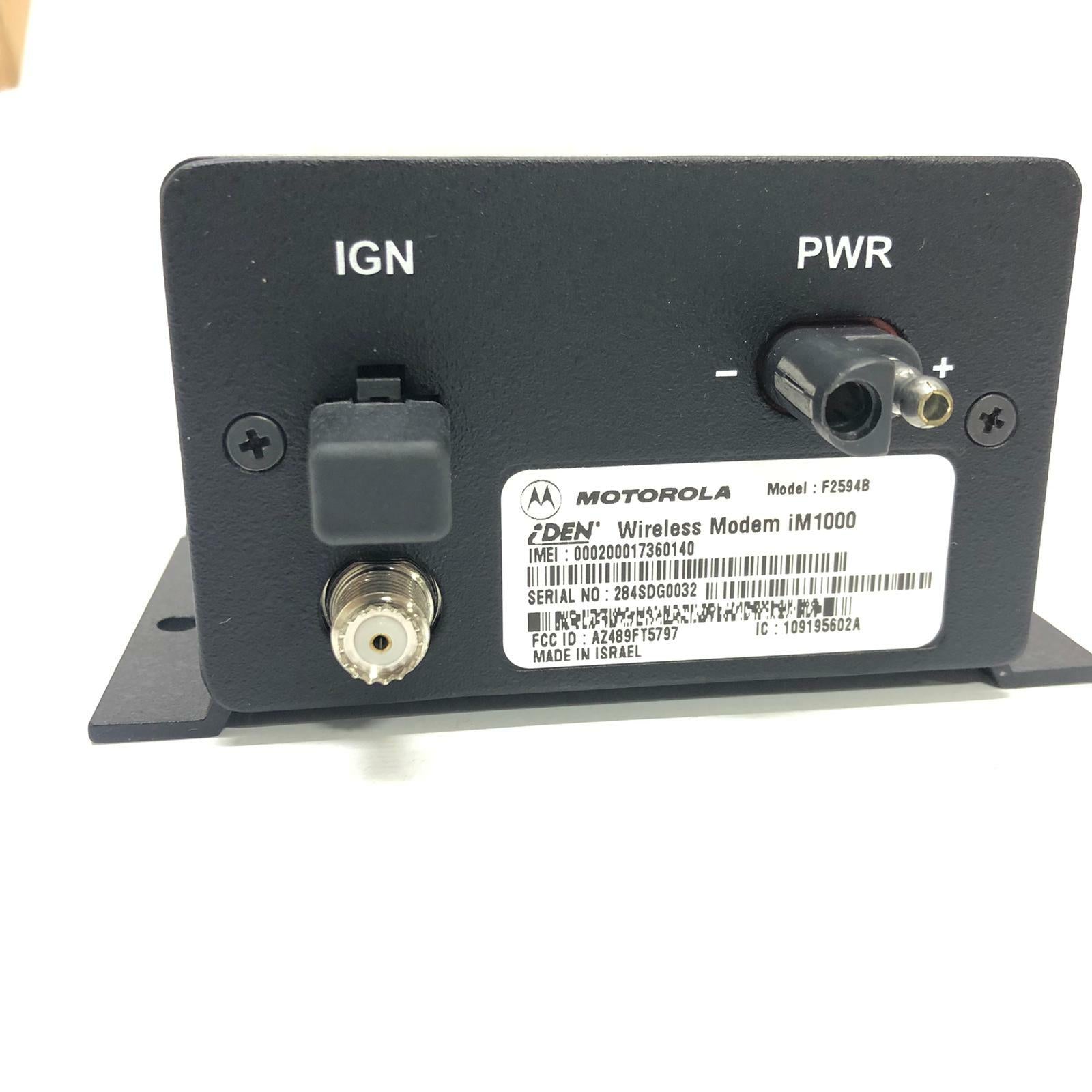 Motorola Wireless Modem iM1000 FB504B 284SDS0606