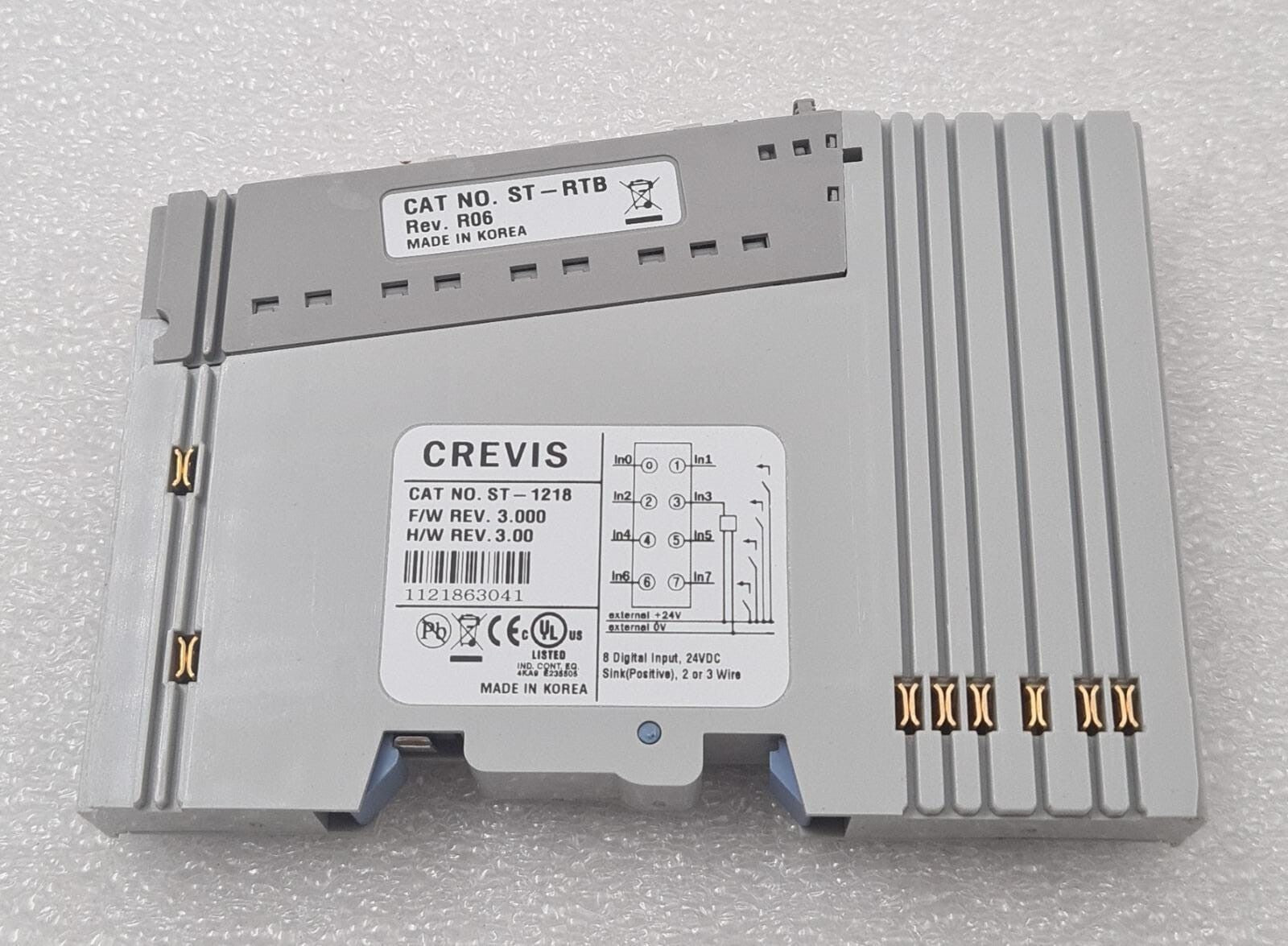 CREVIS ST-1218 8-Digital Inputs Module W/ ST-RTB