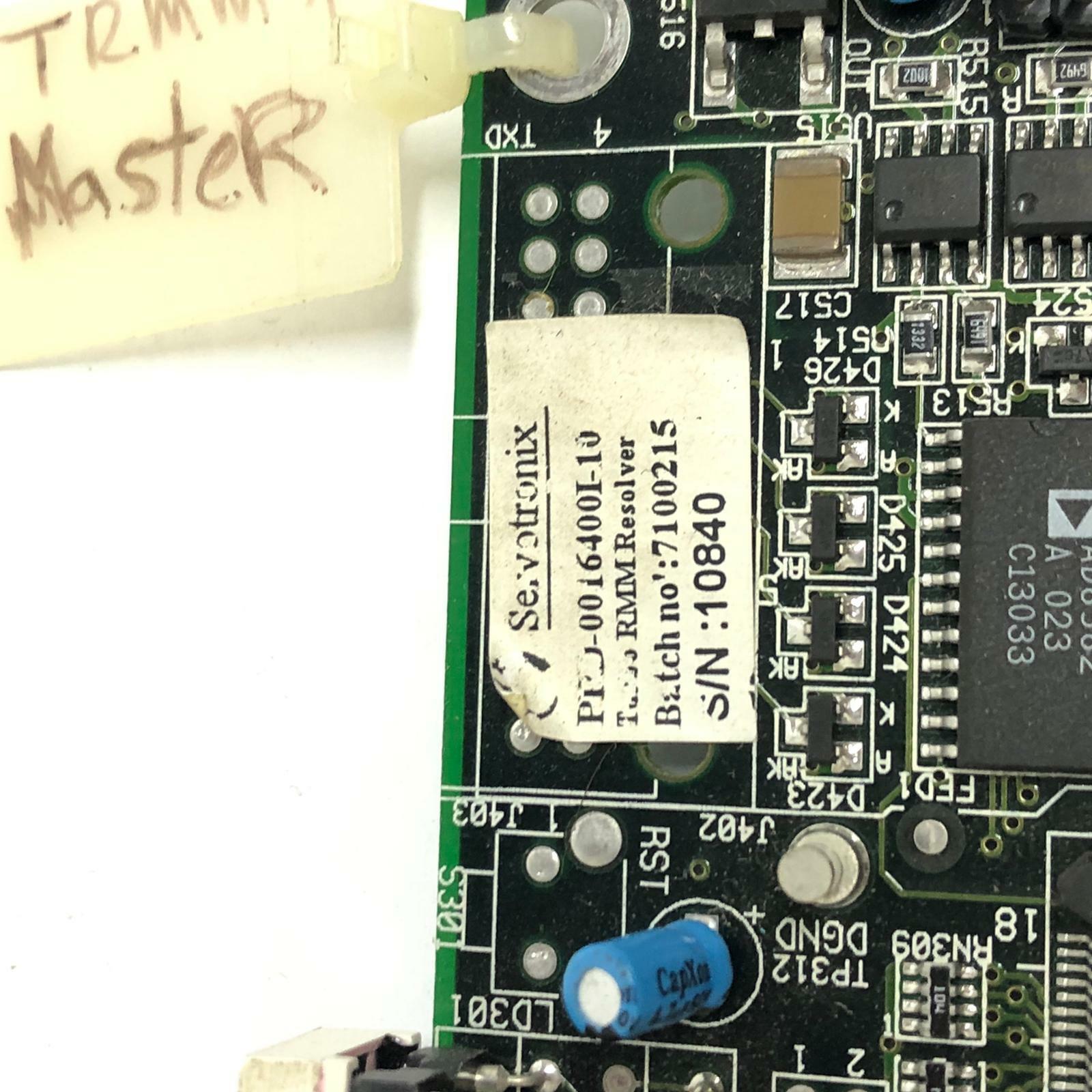 KOLLMORGEN SERVOTRONIX PCB ASSY TURBO RMM RESOLVER, PCB-16400-00 PRD-0016400G-10