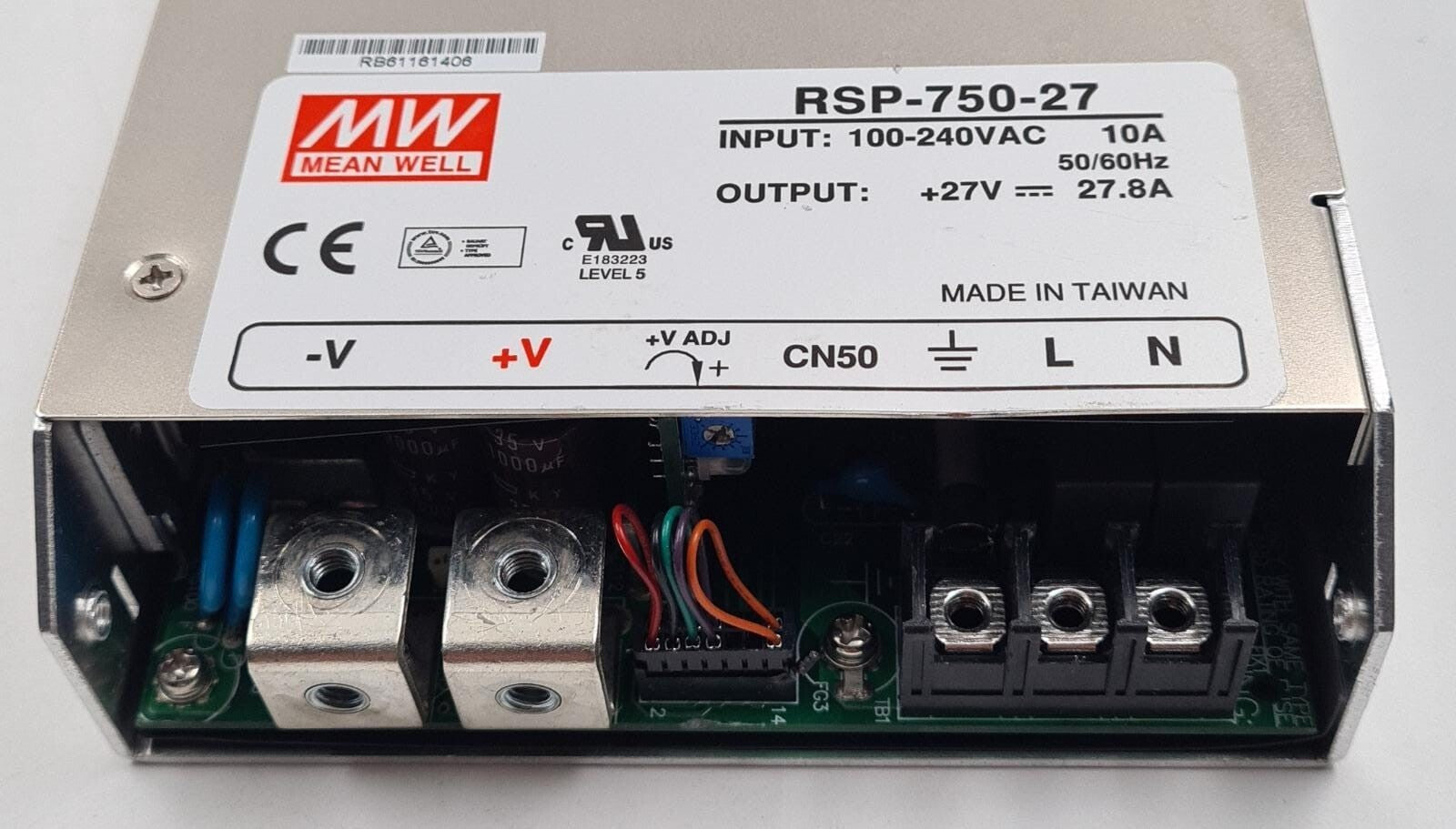 Mean Well MW RSP-750-27 AC to DC Switching Power Supply 27V 27.8A