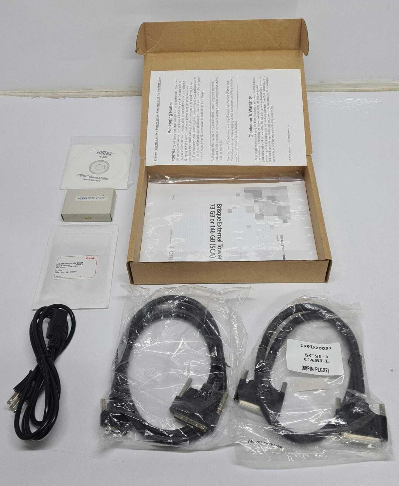 Kodak Creo 501S4L086 Brisque EXT. Tower 73GB SCA K3L232