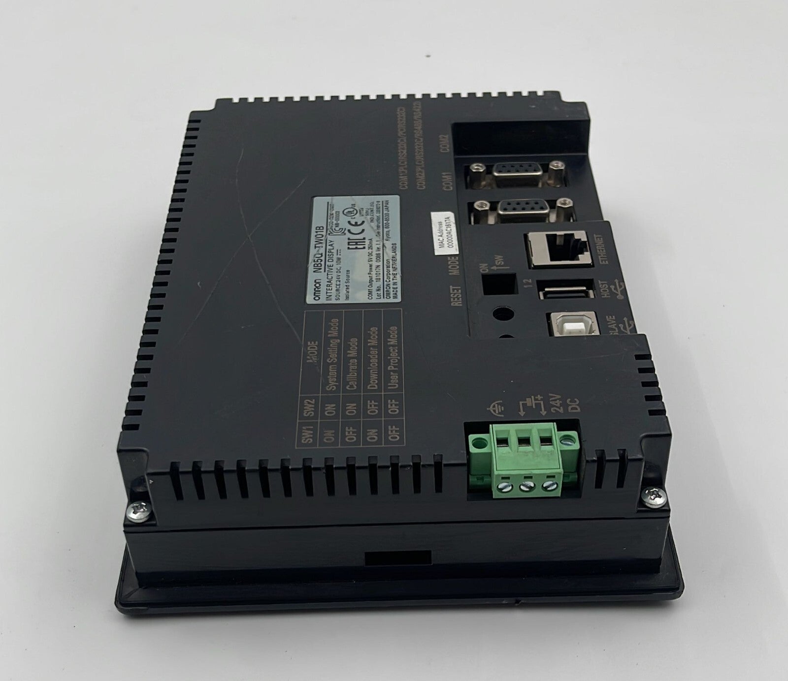 OMRON NB5Q-TW01B Interactive Display Touch Screen Module**AS-IS**